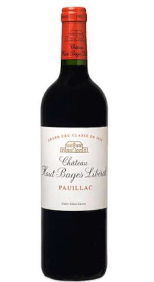 2014 Chateau Haut Bages Liberal Pauillac